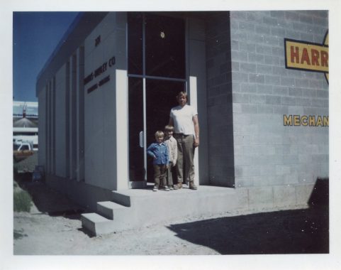Photo of the new shop in 1972